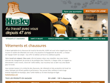 Tablet Screenshot of huskyltee.com